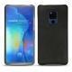 Coque cuir Huawei Mate 20 X - Negre poudro