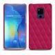 Custodia in pelle Huawei Mate 20 X - Rose fluo - Couture
