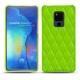 가죽 커버 Huawei Mate 20 X - Vert fluo - Couture