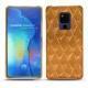 가죽 커버 Huawei Mate 20 X - Or Maïa - Couture