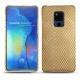 Huawei Mate 20 X leather cover - Serpent sabbia