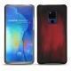 Huawei Mate 20 X leather cover - Rouge Patine
