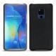 가죽 커버 Huawei Mate 20 X - Noir élégant