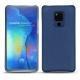 Coque cuir Huawei Mate 20 X - Bleu frisson