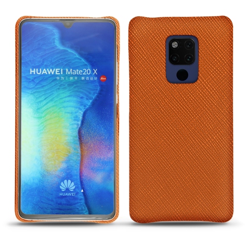 Custodia in pelle Huawei Mate 20 XOrange vibrant ( Pantone #e36b39 ) 