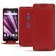 Custodia in pelle Sony Xperia XZ3 - Rouge PU