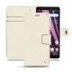 Housse cuir Sony Xperia XZ3 - Blanc ( Nappa - White ) 