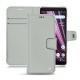 Housse cuir Sony Xperia XZ3 - Gris ( Nappa - Pantone W428C ) 