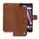 Custodia in pelle Sony Xperia XZ3 - Marron ( Nappa - Pantone 1615C ) 