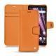 Custodia in pelle Sony Xperia XZ3 - Orange ( Nappa - Pantone 1495U ) 
