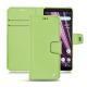 Sony Xperia XZ3 leather case - Vert olive ( Nappa - Pantone 578U ) 